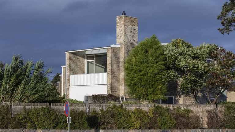 Arne Jacobsens hus i Klampenborg