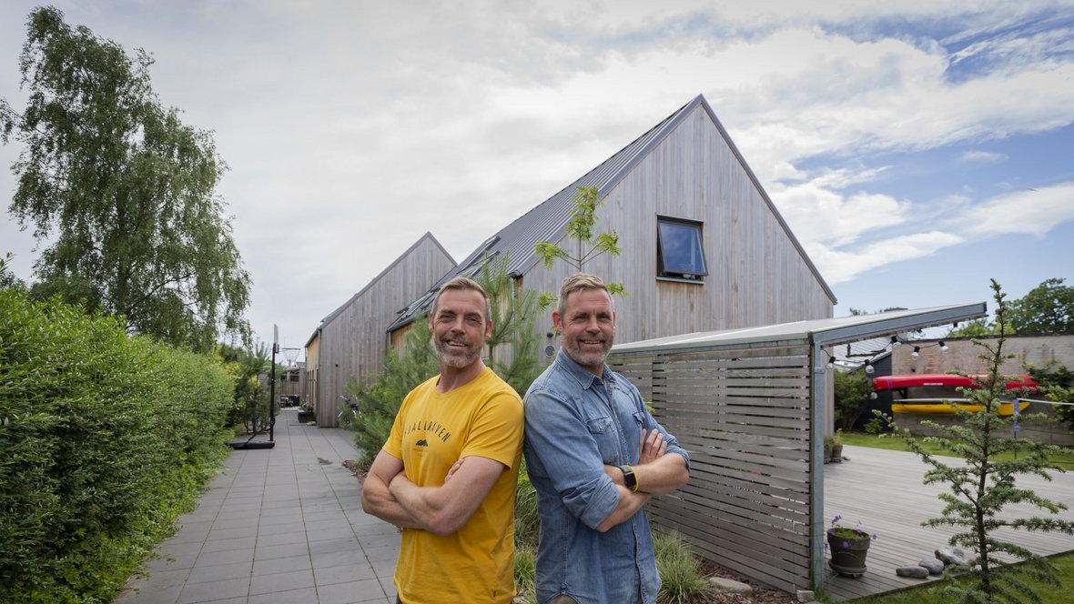 Arkitekttegnet tvillingehus