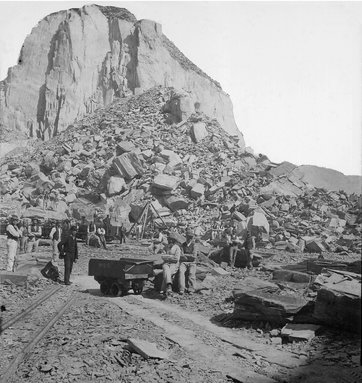 Skiferbrud Skiferbrud fra 1870'ernes England