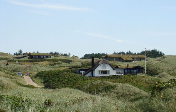 Sommerhusområde Sommerhuse i bakket klitlandskab