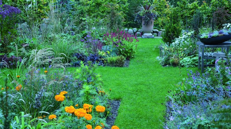 Blomstrende have