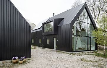 Glasfacade coatede stålplader