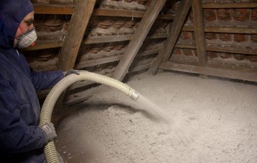isolering af uudnyttet loft