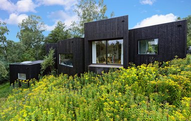 Kompliceret byggeprojekt: Sommerhus i fem niveauer