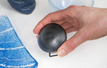 Radonmåler - også kaldet dosimeter, der fungerer efter sporfilmmetoden