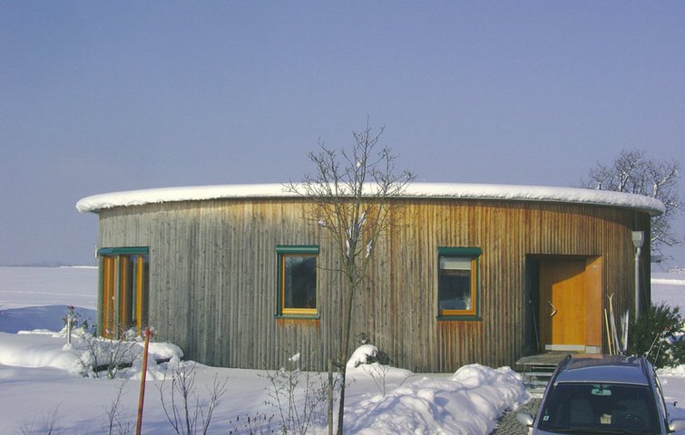 Messepavillion ombygget til passivhus.