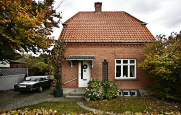 Sådan falder lyset i en murermestervilla