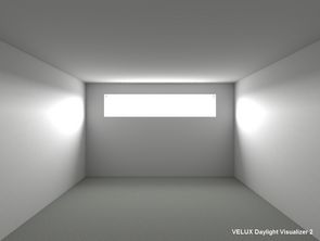 Sollys. Vindue ved loft.