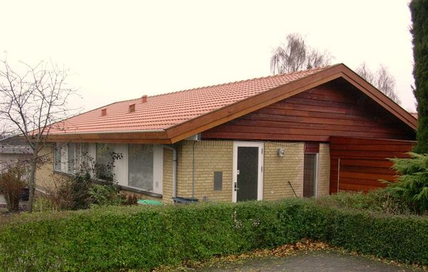 Typehusene kunne bygges hurtigt og billigt.