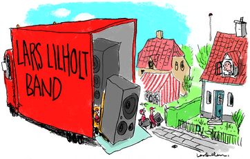 Høj musik i naboens have