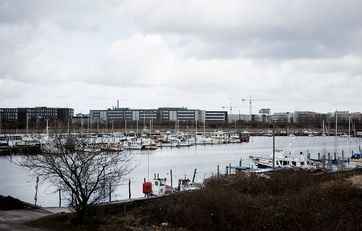 Udsigt over Sydhavnen.