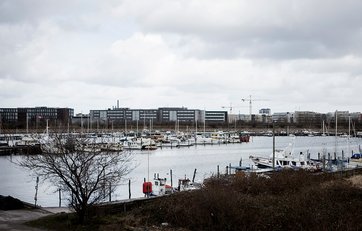 Udsigt over Sydhavnen.