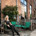 Arkitekten bor i et gammelt telefonhus