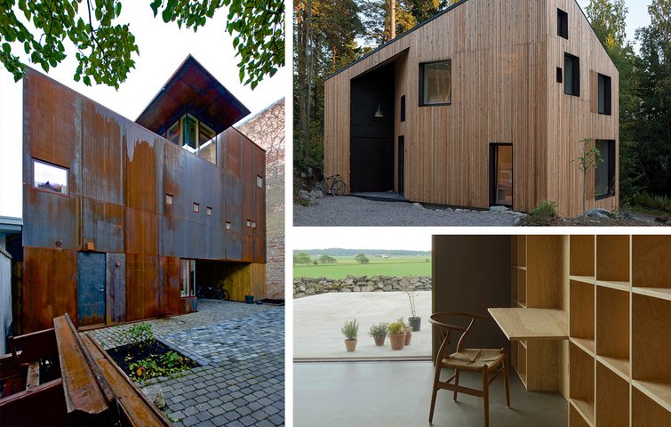 Se eksempler på nordisk arkitektur fra Sverige, Norge og Finland