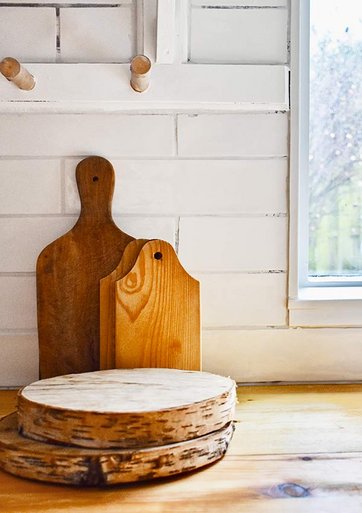bordskånere af birkestammer