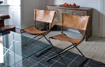 Designstole af Poul Kjærholm.