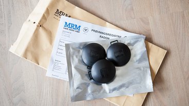 Radonmåler kan måle mængden af radon i boligen