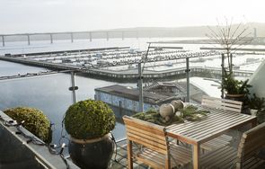 altan lejlighed bølgen havnen