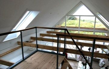 Eksempel på en ombygning inde i sommerhuset.