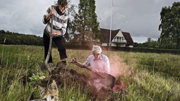Astrid og Carsten sagde farvel til oliefyr og goddag til jordvarme