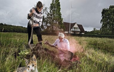 Astrid og Carsten sagde farvel til oliefyr og goddag til jordvarme