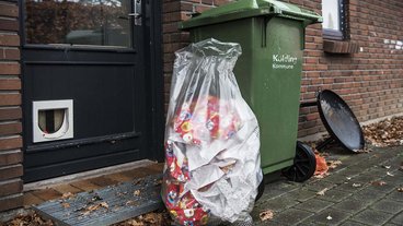 Hvad gør du, hvis du har ekstra affald?