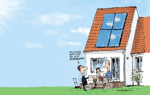 ekstraregning til solcelleejere