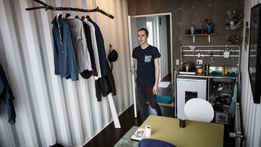 Containerbolig med herskabelig udsigt