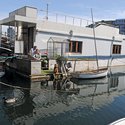 Fra svensk marinebåd til lille familiebolig
