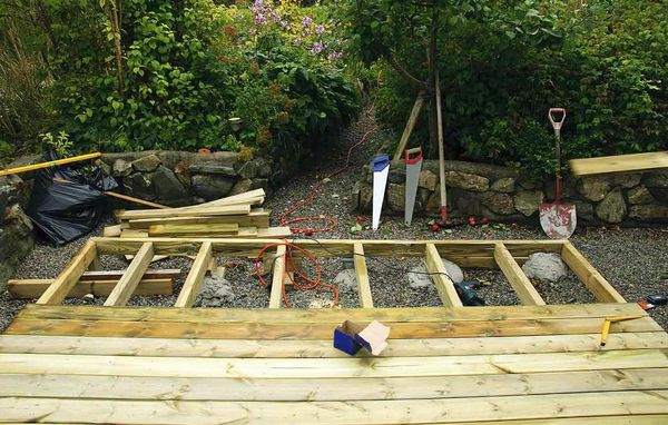 trykimprægneret træ terrasse træterrasse byggematerialer