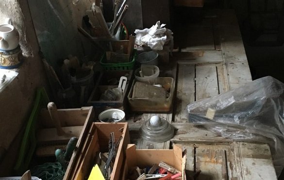 Bord er blevet ryddet for rod