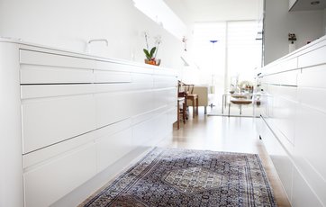 Køkken lejlighed bølgen