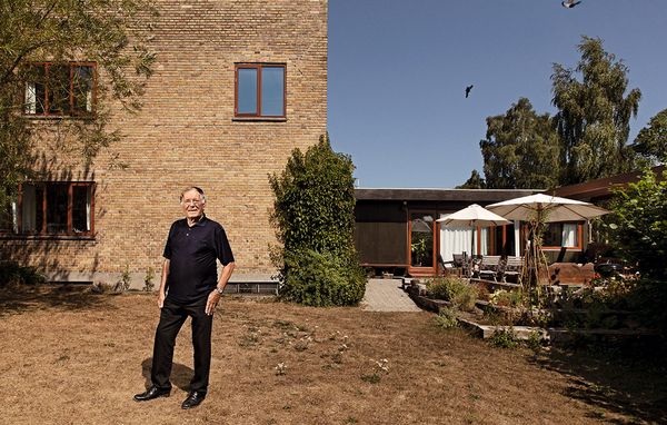 Jan Gehl foran sit hus