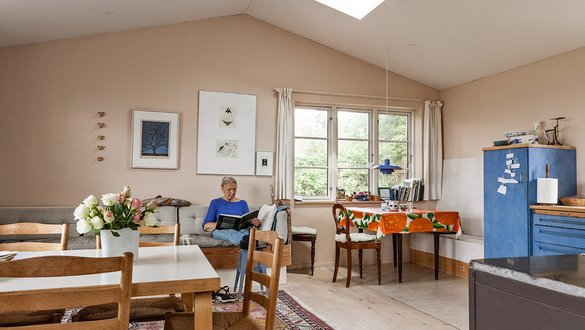 seniorbolig har kun ét rum og et badeværelse