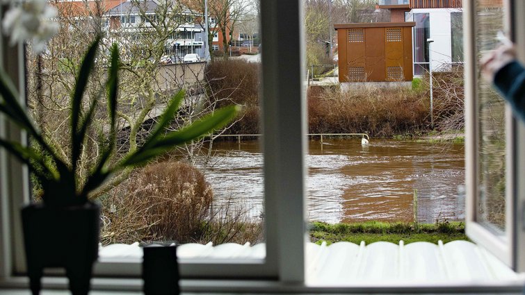 Udsigt til oversvømmelse