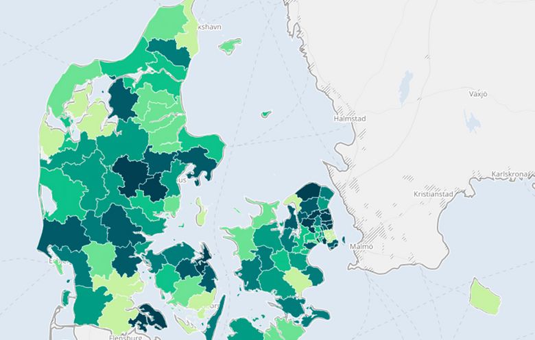 Så mange indbrud er der i din kommune