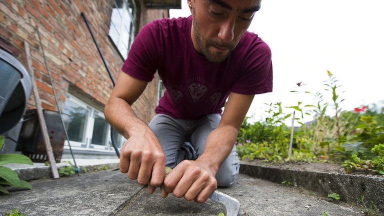 Fyld fugerne på terrassen og undgå ukrudt