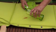 Rengør sofahynde for pletter