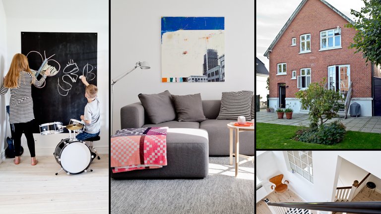 Murermestervilla med moderne planløsning