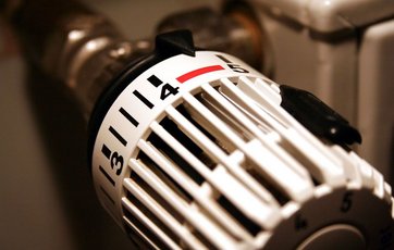 termostat på radiator