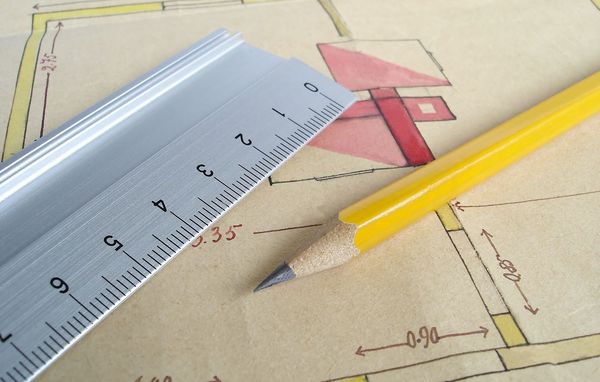 Arkitekttegning ombygning tilbygning