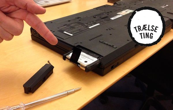 harddisk på bærbar computer skal den smides ud?