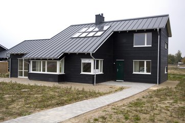 Når dit hus er bygget helt færdigt, skal det testes, om det kan holde på varmen.
