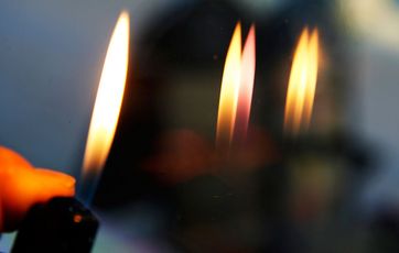 tjek energirude med lighter