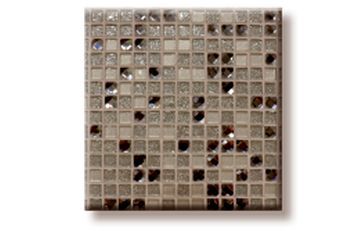 Glas mosaik Fliser med glas mosaik