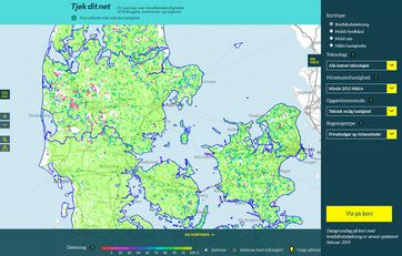 Sådan finder du din mulige internethastighed.