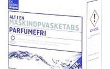 En pakke Levevis Alt i en maskinopvasketabs