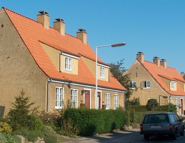 Hvad er bebyggelsesprocenten for dobbelthuse?