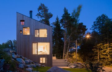 Nordisk arkitektur gemt i de finske skove