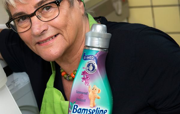 Fru Grøn med skyllemiddel